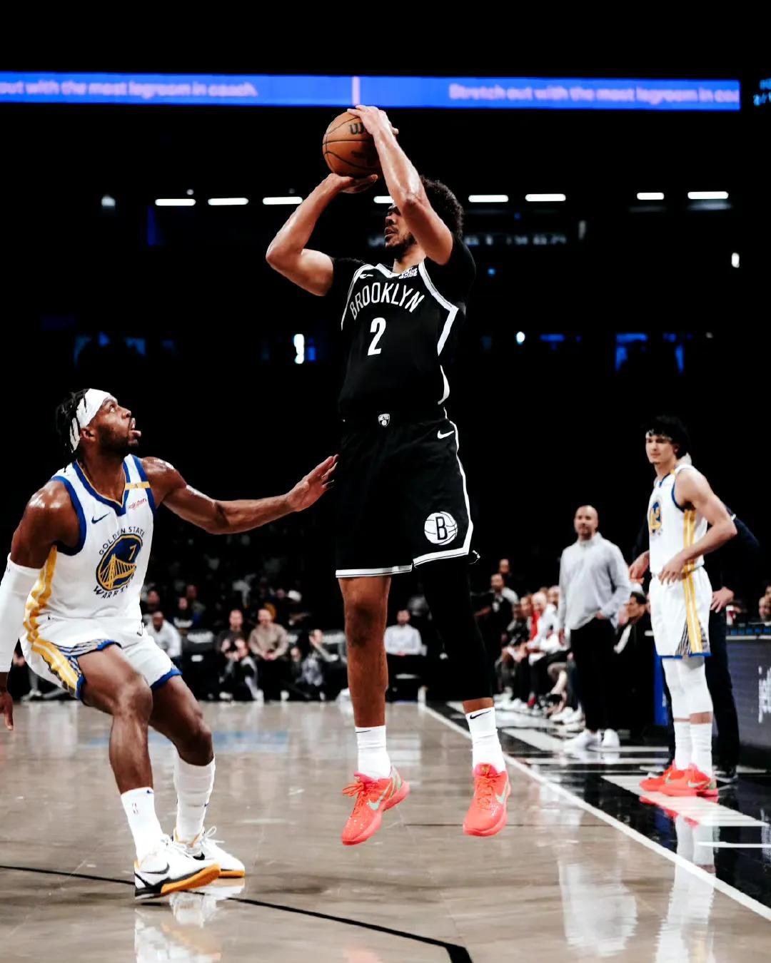 篮网逆转勇士，取得惊险胜利